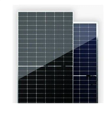 Painel fotovoltaico monocristalino bifacial de meio corte