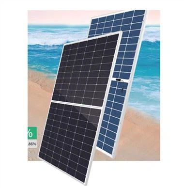 Módulo fotovoltaico solar de meio corte